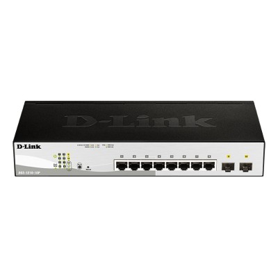 Switch D-Link DGS-1210-10P 8 porturi Gigabit Administrabil, PoE+, + SFP uplink, Rack 19 Switch D-Link DGS-1210-10P 8 porturi Gigabit Administrabil, PoE+, + SFP uplink, Rack 19