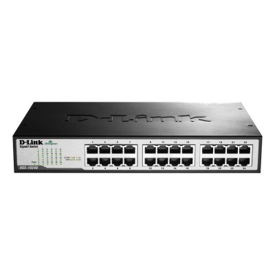 Switch D-Link DGS-1024D 24 porturi Gigabit Neadministrabil Switch D-Link DGS-1024D 24 porturi Gigabit Neadministrabil