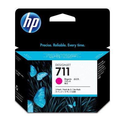 Cartus Cerneala HP 711 Magenta 29ml Multipack