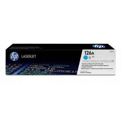 Toner HP CE311A Cyan, 1000 pagini