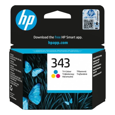 Cartus Cerneala HP 343 Tricolor 7ml/330 pagini