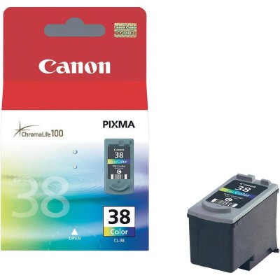 Cartus Cerneala Canon CL-38 Tricolor 9ml/205 pagini Cartus Cerneala Canon CL-38 Tricolor 9ml/205 pagini