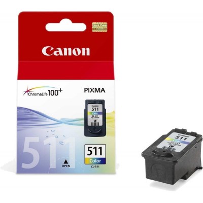 Cartus Cerneala Canon CL-511 Tricolor 9ml/245 pagini Cartus Cerneala Canon CL-511 Tricolor 9ml/245 pagini