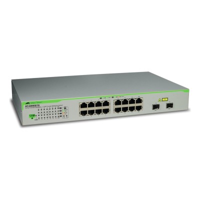 Switch ALLIED TELESIS AT-GS950/16-50 16 porturi Gigabit Administrabil + SFP uplink, Rack 19 Switch ALLIED TELESIS AT-GS950/16-50 16 porturi Gigabit Administrabil + SFP uplink, Rack 19