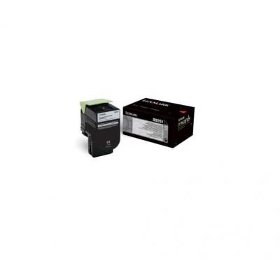 Toner Lexmark 80C0S10 Negru, 2.500 pagini Toner Lexmark 80C0S10 Negru, 2.500 pagini