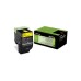 Toner Lexmark Galben, 1000 pagini Toner Lexmark Galben, 1000 pagini