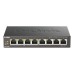 Switch D-Link DGS-1008P/E 8 porturi Gigabit Neadministrabil, PoE+ Switch D-Link DGS-1008P/E 8 porturi Gigabit Neadministrabil, PoE+