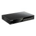 Switch D-Link DGS-1008MP 8 porturi Gigabit Neadministrabil, PoE+, Rack 19