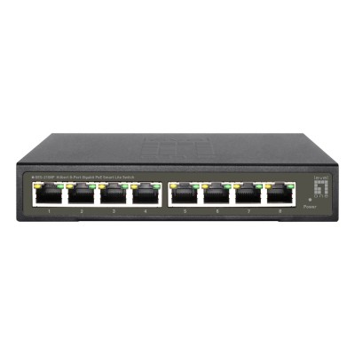 Switch LEVELONE GES-2108P 8 porturi Gigabit Administrabil, PoE+ Switch LEVELONE GES-2108P 8 porturi Gigabit Administrabil, PoE+