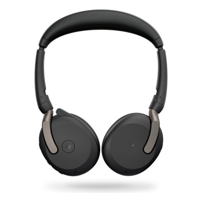 Casti Jabra Evolve2 65 Flex On-ear Birou, Bluetooth, ANC, cu microfon Casti Jabra Evolve2 65 Flex On-ear Birou, Bluetooth, ANC, cu microfon