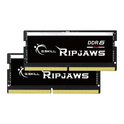 Memorie RAM laptop G.Skill Ripjaws 32GB (2x16GB) DDR5 5600MHz CL46, SO-DIMM Memorie RAM laptop G.Skill Ripjaws 32GB (2x16GB) DDR5 5600MHz CL46, SO-DIMM