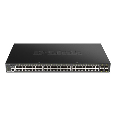 Switch D-Link DGS-1250-52XMP/E 48 porturi Gigabit Administrabil, PoE+, + SFP+ uplink, Rack 19 Switch D-Link DGS-1250-52XMP/E 48 porturi Gigabit Administrabil, PoE+, + SFP+ uplink, Rack 19