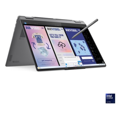 Laptop Lenovo Yoga 7 2-in-1 16ILL10 cu procesor Intel Core Ultra 7 258V până la 4.8GHz, 16 Laptop Lenovo Yoga 7 2-in-1 16ILL10 cu procesor Intel Core Ultra 7 258V până la 4.8GHz, 16