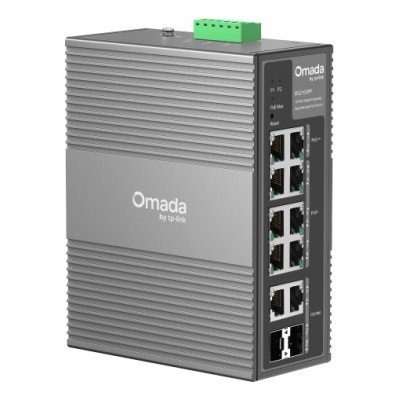 Switch TP-Link IES210GPP 10 porturi Gigabit Administrabil, PoE++ + SFP uplink