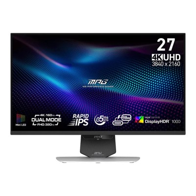 Monitor MSI MPG 274URDFW E16M 27 inch, 3840 x 2160 px, IPS, 160 Hz, Gaming Monitor MSI MPG 274URDFW E16M 27 inch, 3840 x 2160 px, IPS, 160 Hz, Gaming