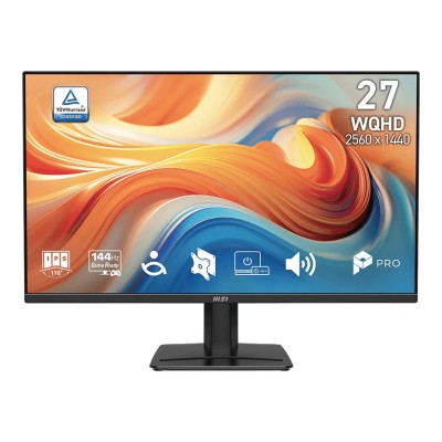 Monitor MSI PRO MP275Q E14 27 inch, 2560 x 1440 px, IPS, 144 Hz Monitor MSI PRO MP275Q E14 27 inch, 2560 x 1440 px, IPS, 144 Hz