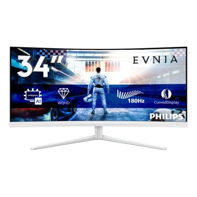 Monitor Philips 34 inch, 3440 x 1440 px, VA, 180 Hz, Curbat, Gaming Monitor Philips 34 inch, 3440 x 1440 px, VA, 180 Hz, Curbat, Gaming