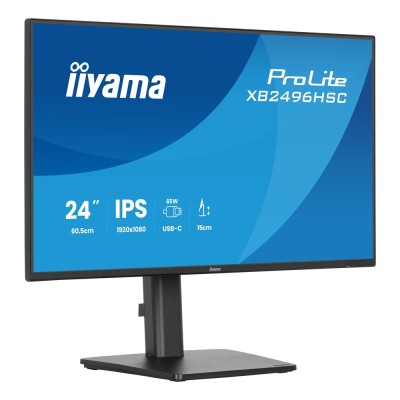 Monitor Iiyama XB2496HSC-B1 24 inch, 1920 x 1080 px, IPS, 144 Hz