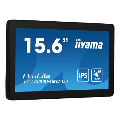Monitor iiyama TF1633MSC-B1 15.6 inch, 1920 x 1080 px, IPS, 60 Hz