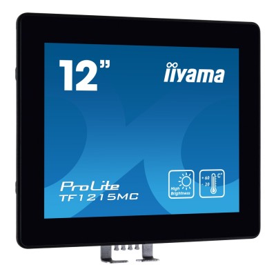 Monitor iiyama TF1215MC-B1 12.1 inch, 1024 x 768 px, IPS, 60 Hz, Touch