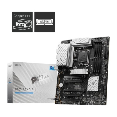 Placa de baza MSI PRO B760-P II, Intel B760, LGA 1700, ATX, DDR5 Placa de baza MSI PRO B760-P II, Intel B760, LGA 1700, ATX, DDR5