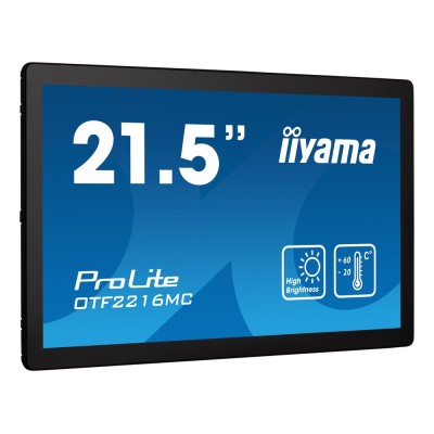 Monitor iiyama OTF2216MC-B1 21.5 inch, 1920 x 1080 px, VA, 60 Hz