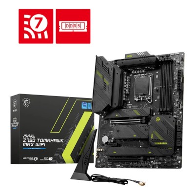 Placa de baza MSI MAG Z790 TOMAHAWK MAX WIFI, Intel Z790, LGA 1700, ATX, DDR5, Wi-Fi 7 Placa de baza MSI MAG Z790 TOMAHAWK MAX WIFI, Intel Z790, LGA 1700, ATX, DDR5, Wi-Fi 7