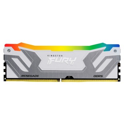 Memorie RAM Kingston FURY Renegade RGB, 32GB DDR5, 6400MHz, CL32, Alb