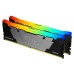 Memorie RAM Kingston FURY Renegade RGB, 64GB (2x32GB) DDR4, 3600MHz, CL18, Dual Channel Memorie RAM Kingston FURY Renegade RGB, 64GB (2x32GB) DDR4, 3600MHz, CL18, Dual Channel