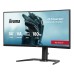 Monitor iiyama GCB3484WQSU-B1 34 inch, 3440 x 1440 px, VA, 180 Hz, Curbat, Gaming