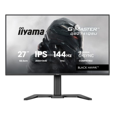 Monitor iiyama GB2741QSU-B1 27 inch, 2560 x 1440 px, IPS, 144 Hz, Gaming