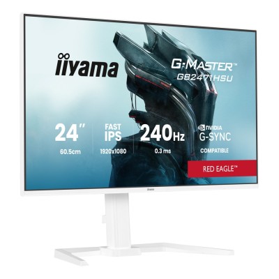 Monitor iiyama GB2471HSU-W1 24 inch, 1920 x 1080 px, IPS, 240 Hz, Gaming