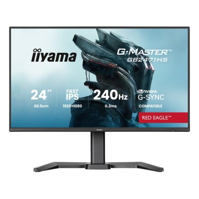 Monitor iiyama GB2471HS-B1 23.8 inch, 1920 x 1080 px, IPS, 240 Hz, Gaming Monitor iiyama GB2471HS-B1 23.8 inch, 1920 x 1080 px, IPS, 240 Hz, Gaming
