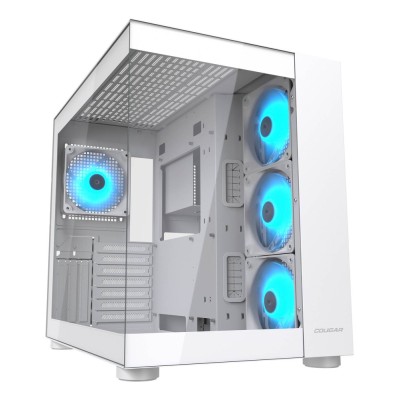 Carcasa COUGAR FV150 RGB Mid Tower, Alb