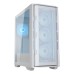 Carcasa COUGAR UNIFACE RGB Mid Tower, tempered glass, Alb