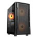 Carcasa COUGAR UNIFACE MINI RGB Mini Tower, tempered glass, Alb
