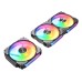Ventilator carcasa COUGAR APOLAR 120 ARGB ELITE 120mm, Performanta, PWM, ARGB, pachet x3