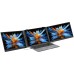Monitor Portabil BLACKVIEW DCM6 dublu ecran 2 x 14 inch, 1920 x 1080 px, IPS, 60 Hz