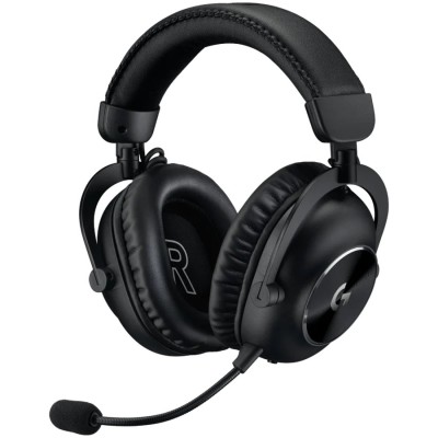 Casti Logitech G PRO X2 LIGHTSPEED Over-ear Gaming, Wireless + Bluetooth + cablu, cu microfon Casti Logitech G PRO X2 LIGHTSPEED Over-ear Gaming, Wireless + Bluetooth + cablu, cu microfon