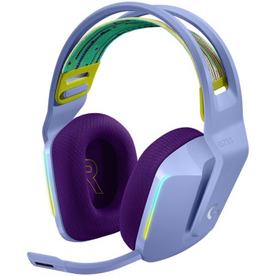 Casti Logitech G733 LIGHTSPEED Over-ear Gaming, Wireless 2.4 GHz, cu microfon Casti Logitech G733 LIGHTSPEED Over-ear Gaming, Wireless 2.4 GHz, cu microfon