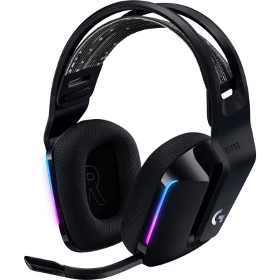 Casti Logitech G733 LIGHTSPEED Over-ear Gaming, Wireless 2.4 GHz, cu microfon Casti Logitech G733 LIGHTSPEED Over-ear Gaming, Wireless 2.4 GHz, cu microfon