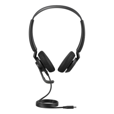 Casti Jabra Engage 50 II On-ear Birou, cu fir USB-C, cu microfon Casti Jabra Engage 50 II On-ear Birou, cu fir USB-C, cu microfon