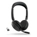 Casti Jabra Evolve2 65 Flex On-ear Birou, Wireless 2.4 GHz + Bluetooth, cu microfon Casti Jabra Evolve2 65 Flex On-ear Birou, Wireless 2.4 GHz + Bluetooth, cu microfon