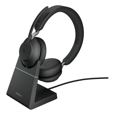 Casti Jabra Evolve2 65 Over-ear Birou, Wireless + Bluetooth, cu microfon