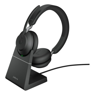 Casti Jabra Evolve2 65 On-ear Birou, Wireless + Bluetooth, cu microfon Casti Jabra Evolve2 65 On-ear Birou, Wireless + Bluetooth, cu microfon