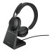 Casti Jabra Evolve2 65 On-ear Birou, Wireless + Bluetooth, cu microfon Casti Jabra Evolve2 65 On-ear Birou, Wireless + Bluetooth, cu microfon