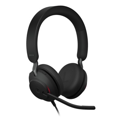 Casti Jabra Evolve2 40 SE Over-ear Birou, cu fir, ANC, cu microfon Casti Jabra Evolve2 40 SE Over-ear Birou, cu fir, ANC, cu microfon