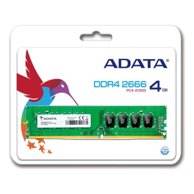 Memorie RAM ADATA Premier, 4GB DDR4, 2666MHz, CL19 Memorie RAM ADATA Premier, 4GB DDR4, 2666MHz, CL19