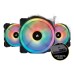 Ventilator carcasa Corsair LL120 RGB 120mm Dual Light Loop RGB LED PWM, pachet x3 Ventilator carcasa Corsair LL120 RGB 120mm Dual Light Loop RGB LED PWM, pachet x3