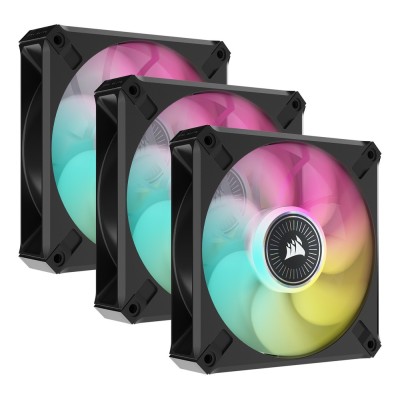 Ventilator carcasa Corsair iCUE ML120 RGB ELITE Premium 120mm PWM Magnetic Levitation, PWM, RGB
